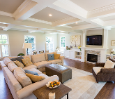 Living room interior decor